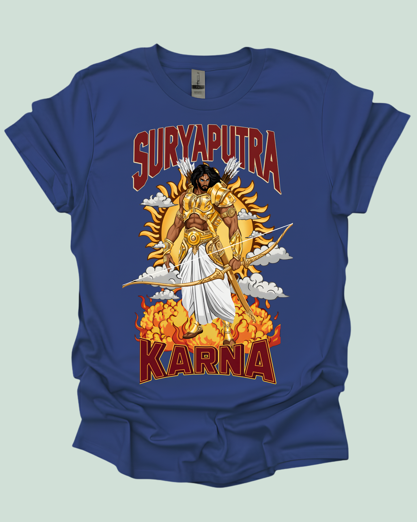 Suryaputra Karna Mahabharata Warrior unisex T-Shirt