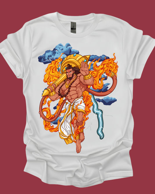Lord Hanuman Mighty Warrior Unisex Tee