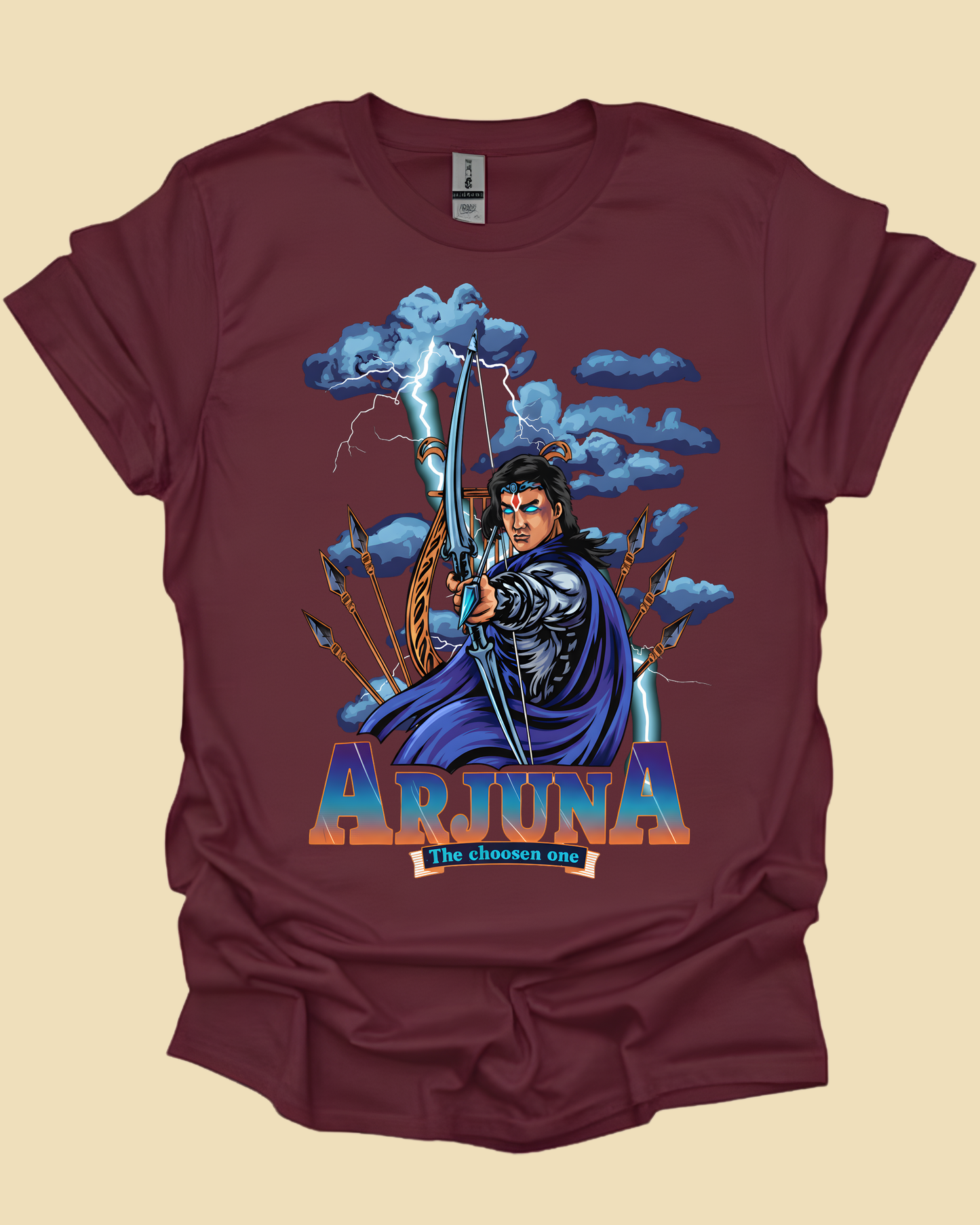 Pandava Prince Arjuna Unisex T-shirt.
