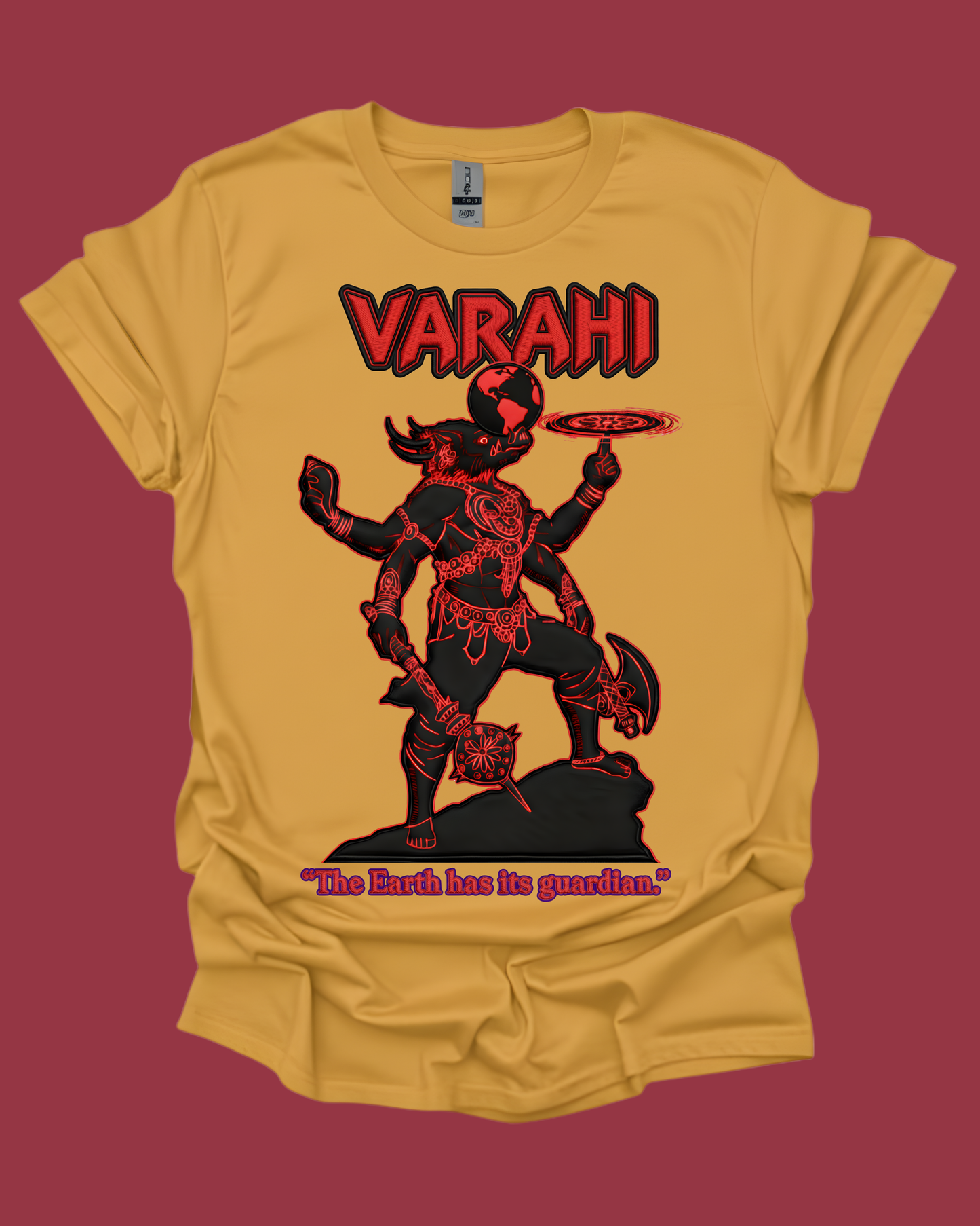 Varaha Avatar Hindu Mythology Unisex Graphic Tee