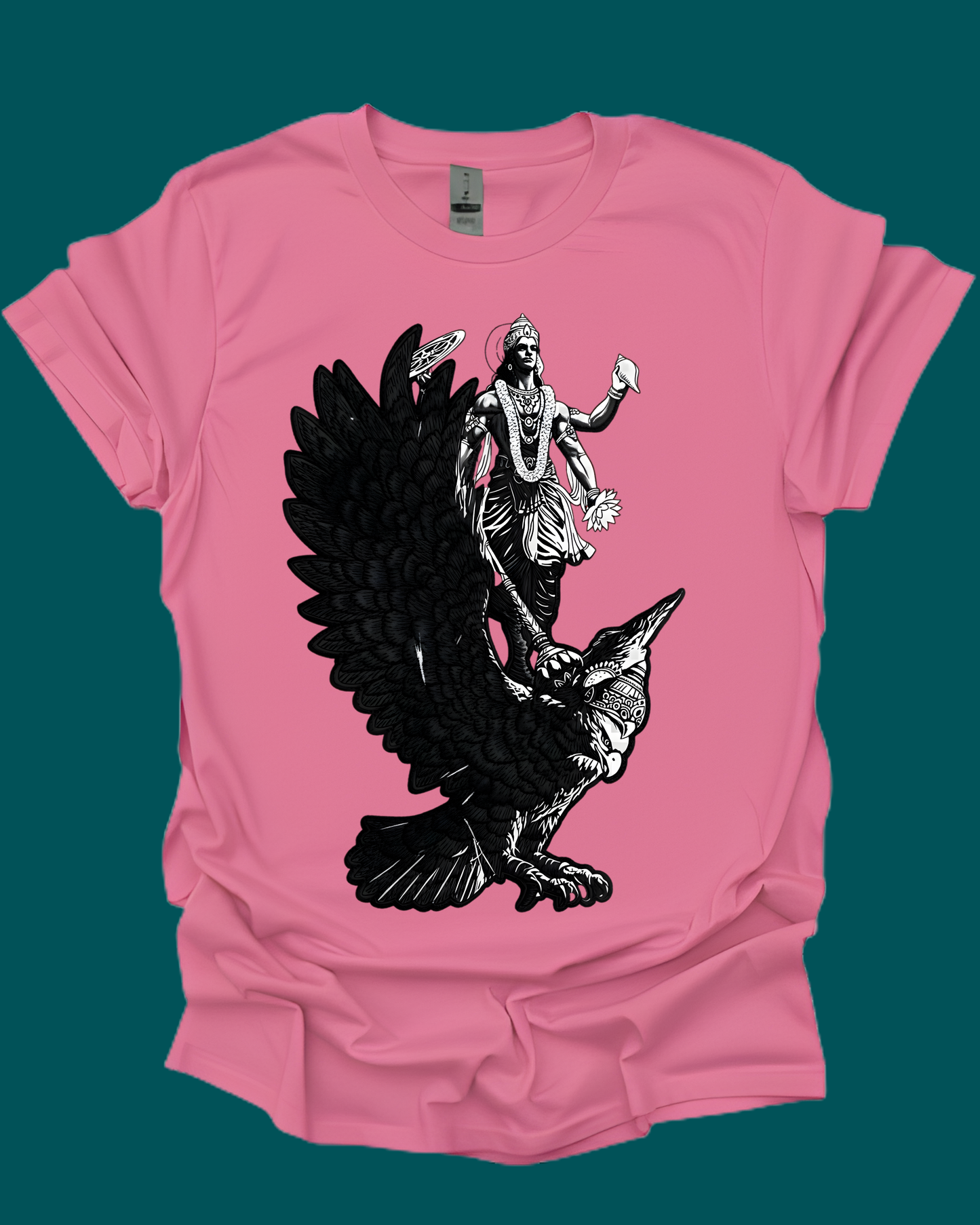 Garuda Vahana Vishnu Cosmic Protector Unisex Tee.