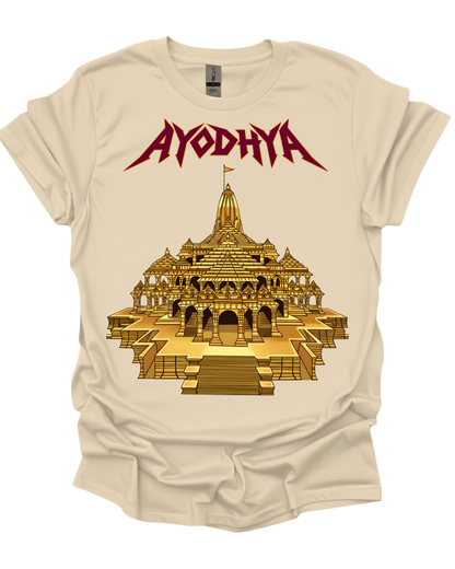 Ayodhya Ram Janmabhoomi Unisex T-shirt.