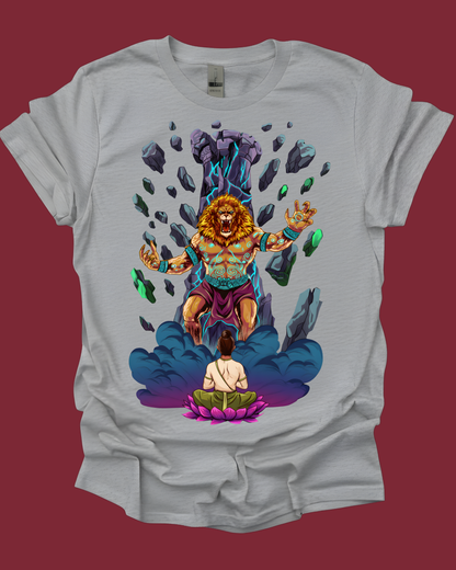 Lord Narasimha Vishnu Protector Graphic Unisex Tee
