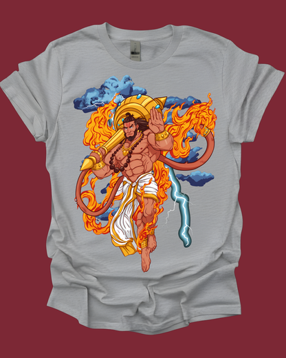 Lord Hanuman Mighty Warrior Unisex Tee