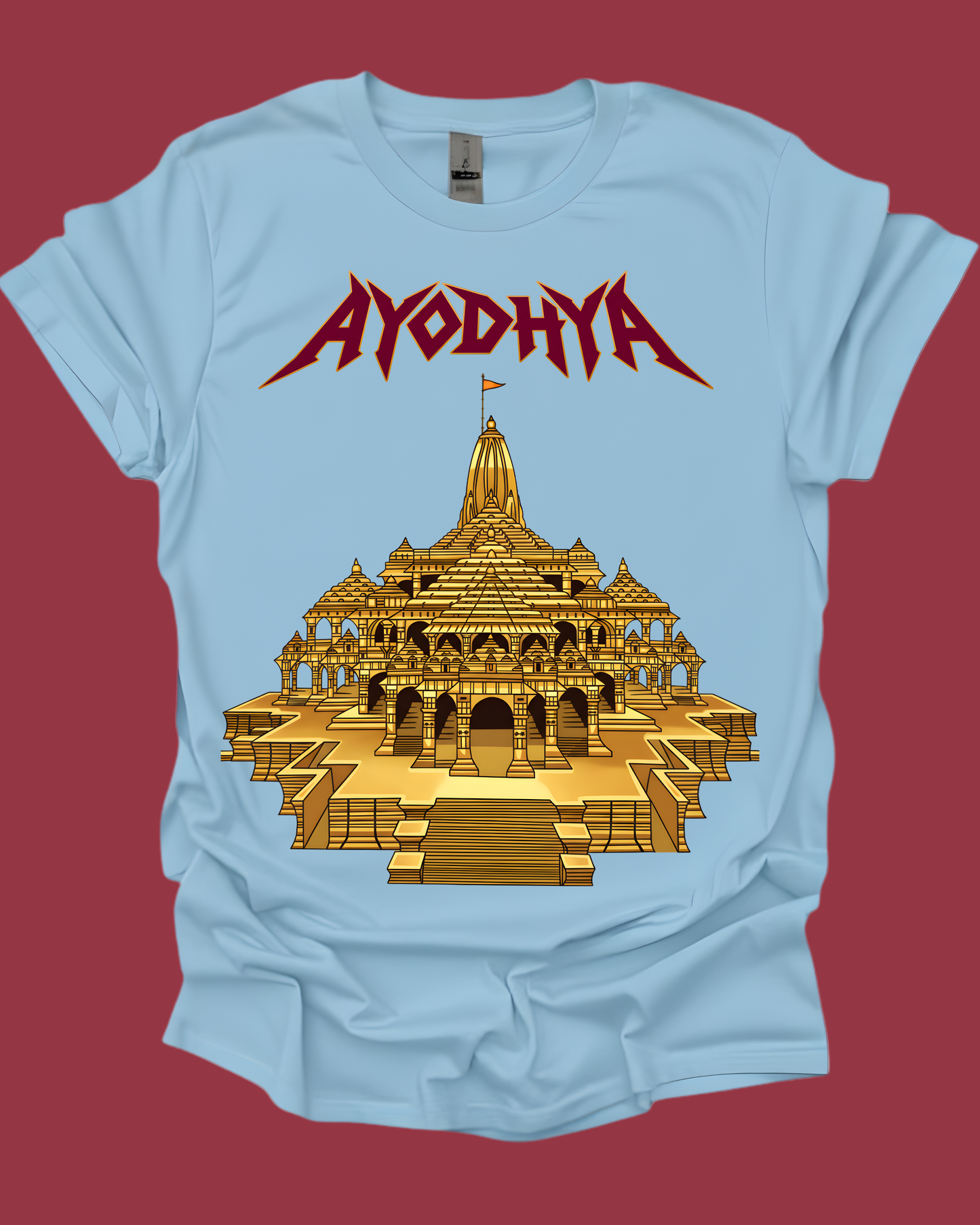Ayodhya Ram Janmabhoomi Unisex T-shirt.
