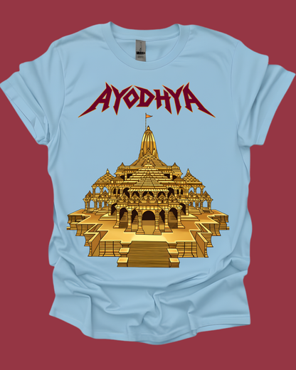 Ayodhya Ram Janmabhoomi Unisex T-shirt.