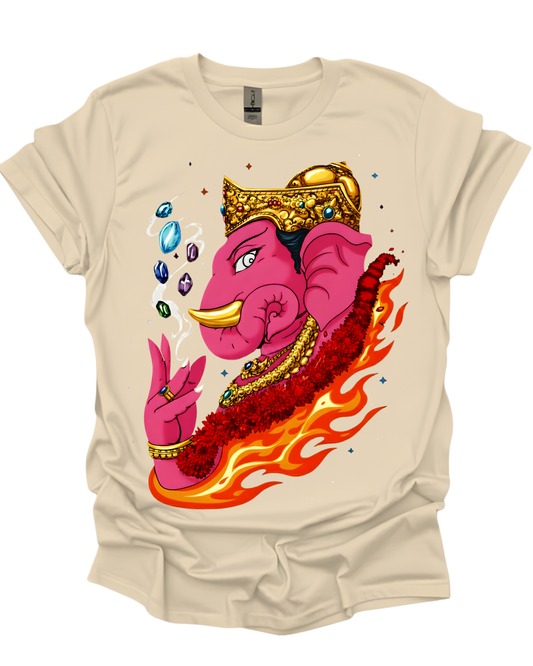 Ganapati Prosperity Abhaya Mudra Unisex T-Shirt