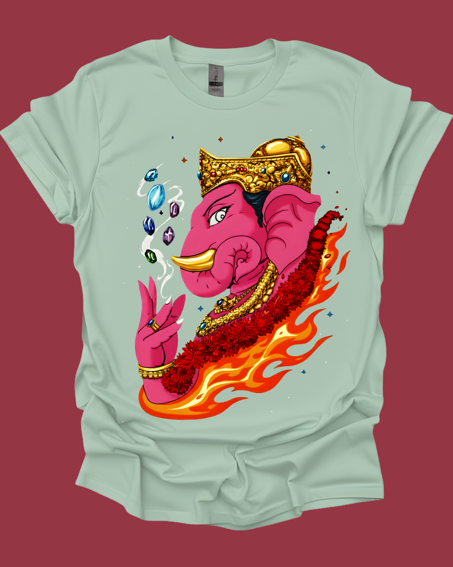 Ganapati Prosperity Abhaya Mudra Unisex T-Shirt