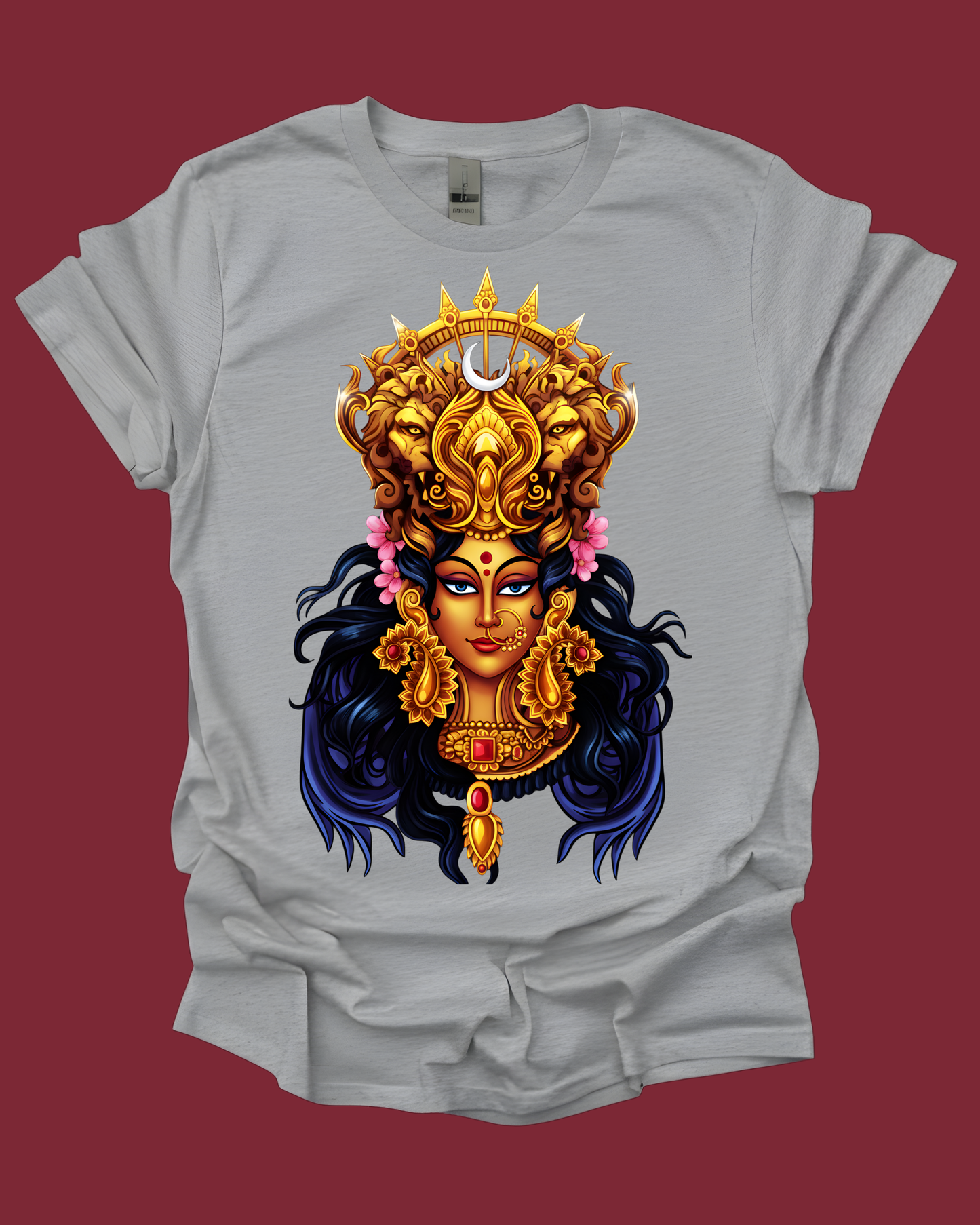 Divine DURGA Maa Shakti Goddess Graphic Unisex Tee