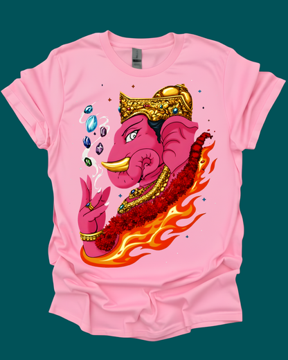 Ganapati Prosperity Abhaya Mudra Unisex T-Shirt