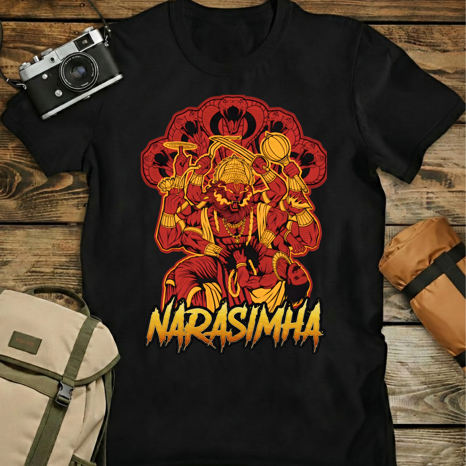 Lord Narasimha Premium Unisex T-Shirt