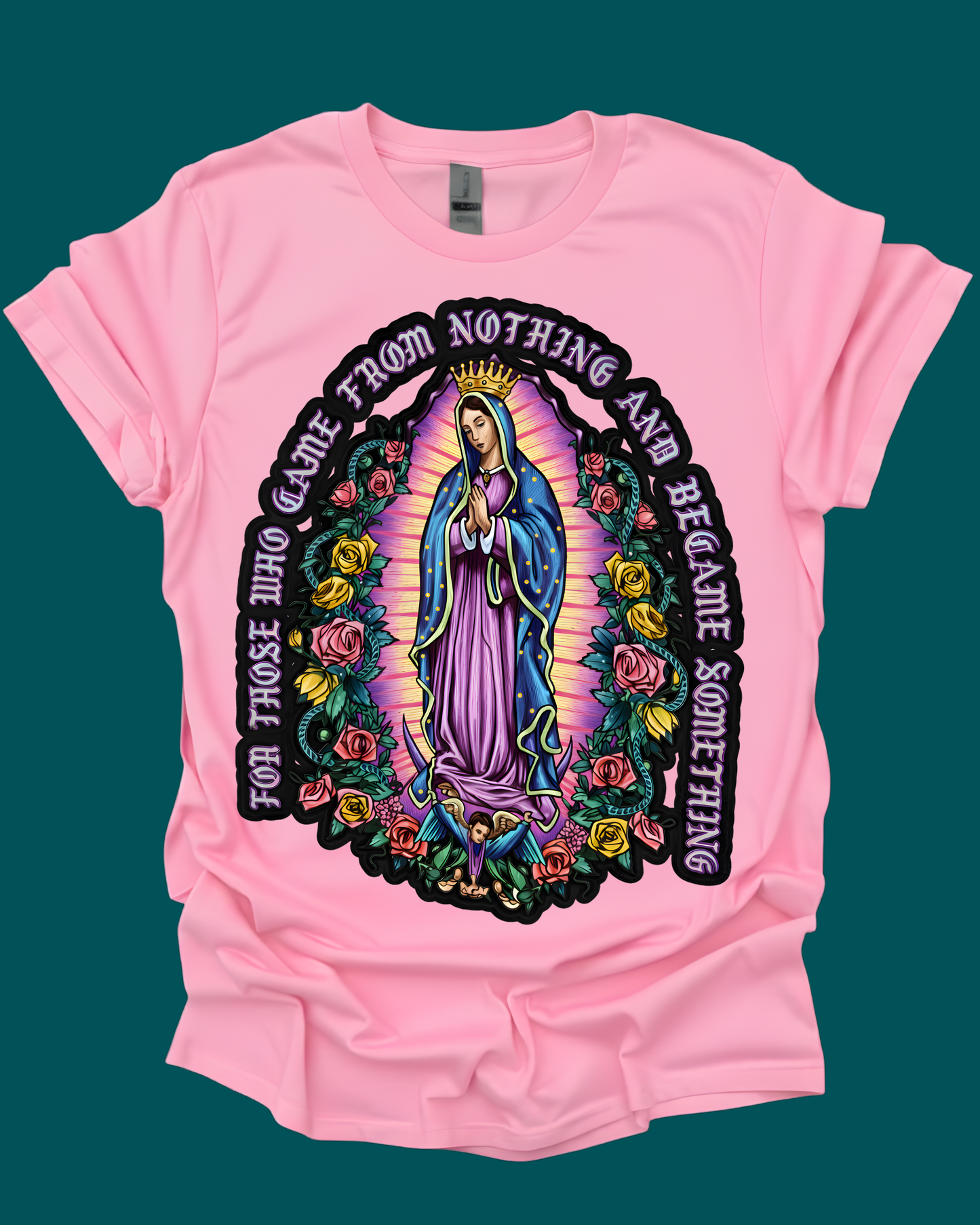Virgin Mary| Unisex Classic Crew T-Shirt.