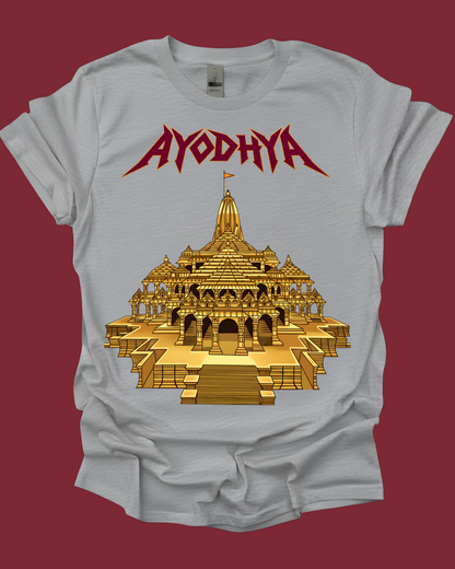 Ayodhya Ram Janmabhoomi Unisex T-shirt.