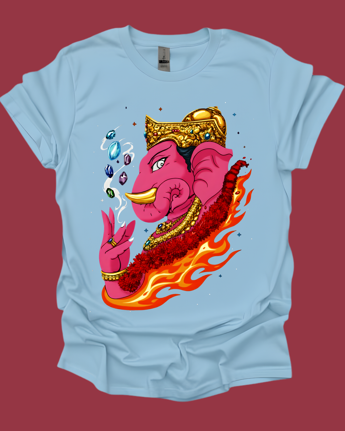 Ganapati Prosperity Abhaya Mudra Unisex T-Shirt