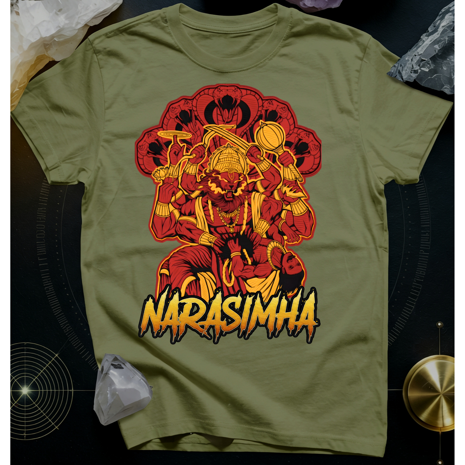 Lord Narasimha Premium Unisex T-Shirt