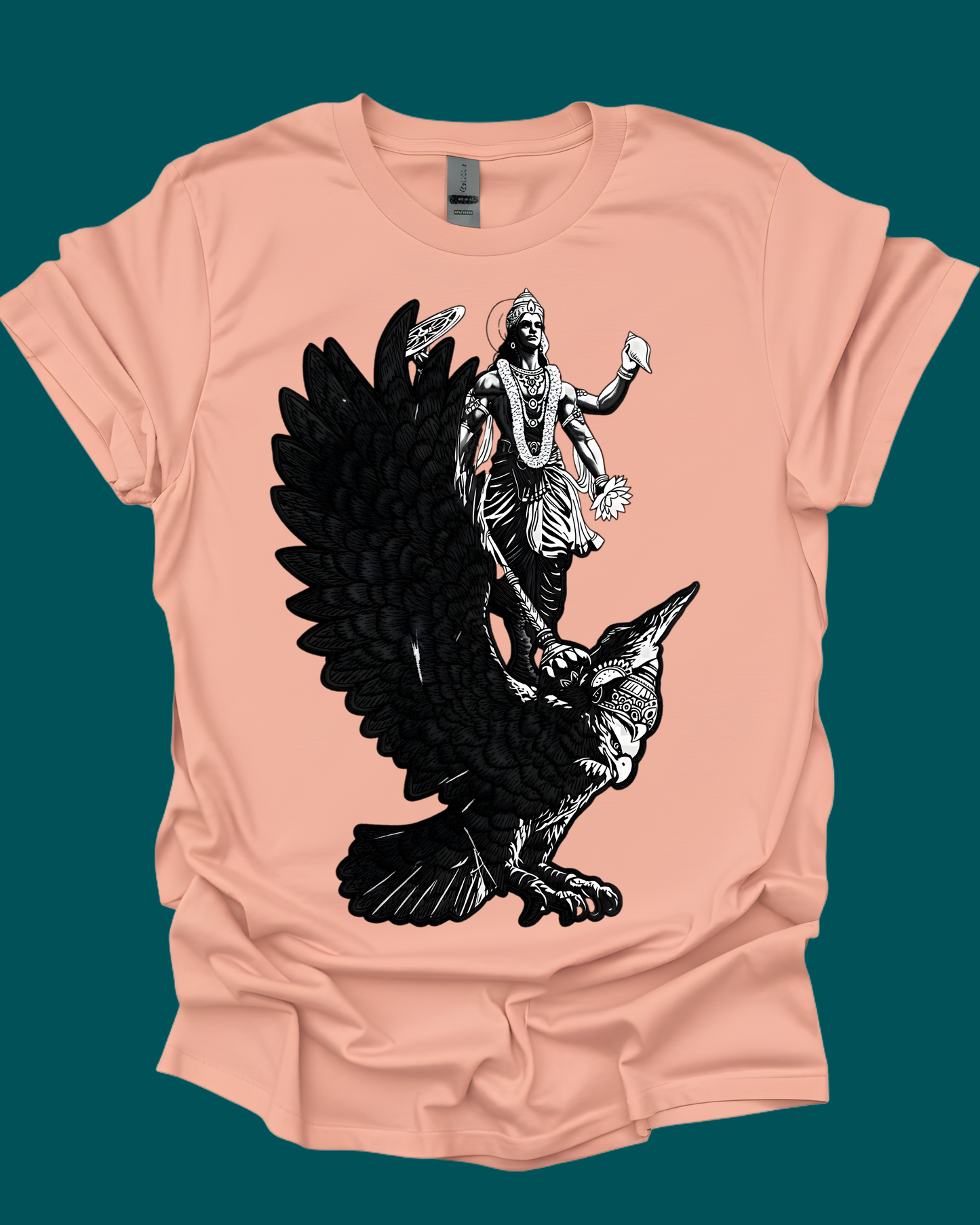 Garuda Vahana  Vishnu Cosmic Protector Unisex Tee.