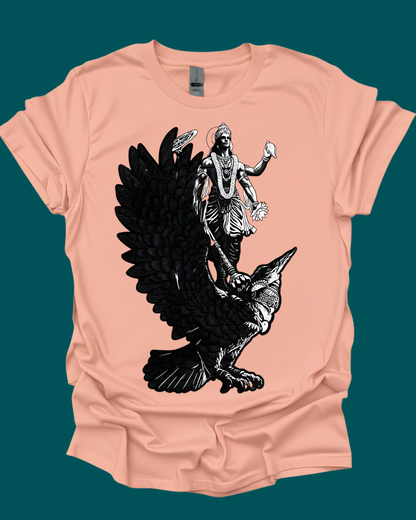 Garuda Vahana  Vishnu Cosmic Protector Unisex Tee.