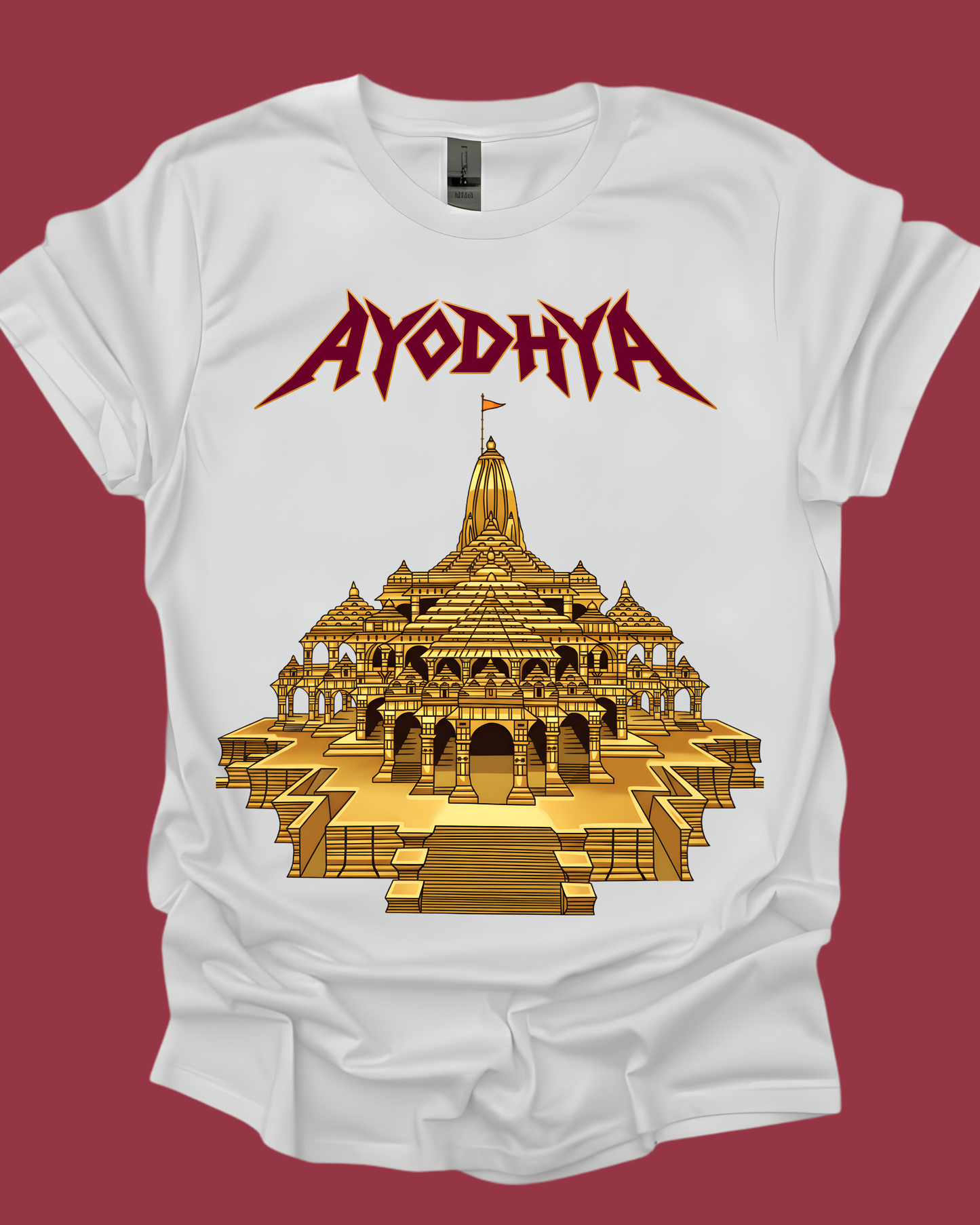 Ayodhya Ram Janmabhoomi Unisex T-shirt.