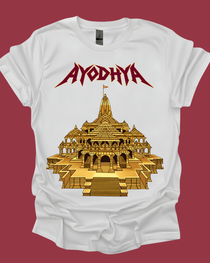 Ayodhya Ram Janmabhoomi Unisex T-shirt.