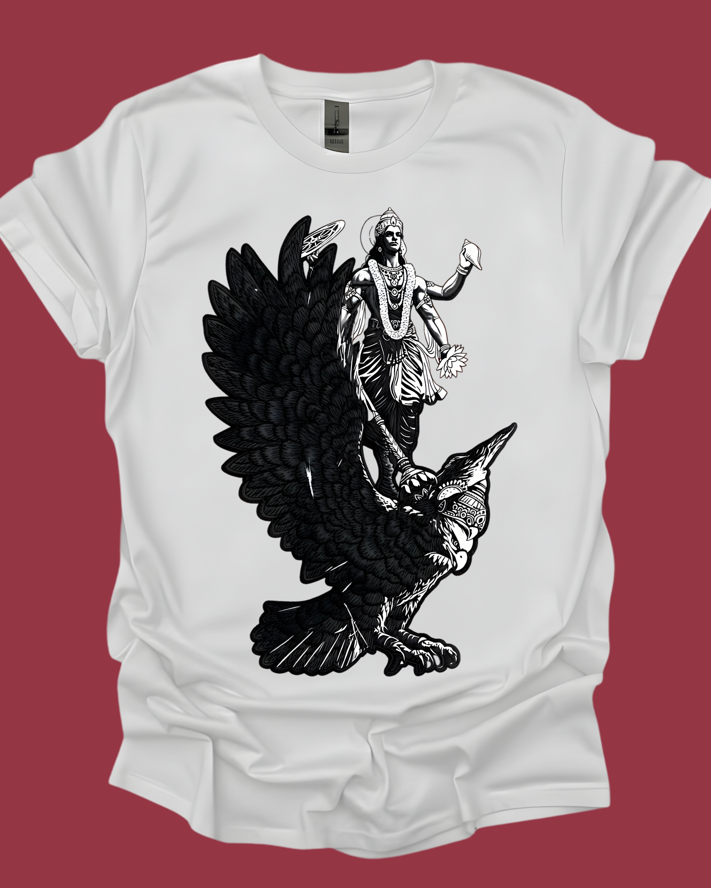 Garuda Vahana  Vishnu Cosmic Protector Unisex Tee.