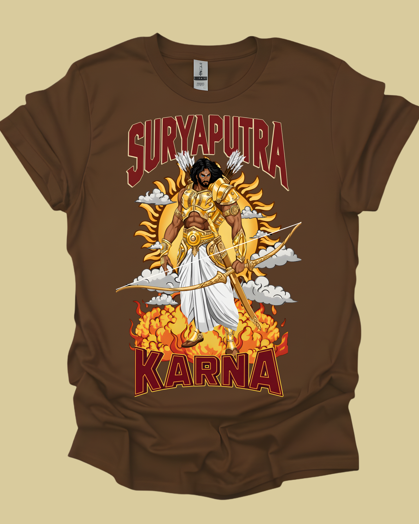 Suryaputra Karna Mahabharata Warrior unisex T-Shirt
