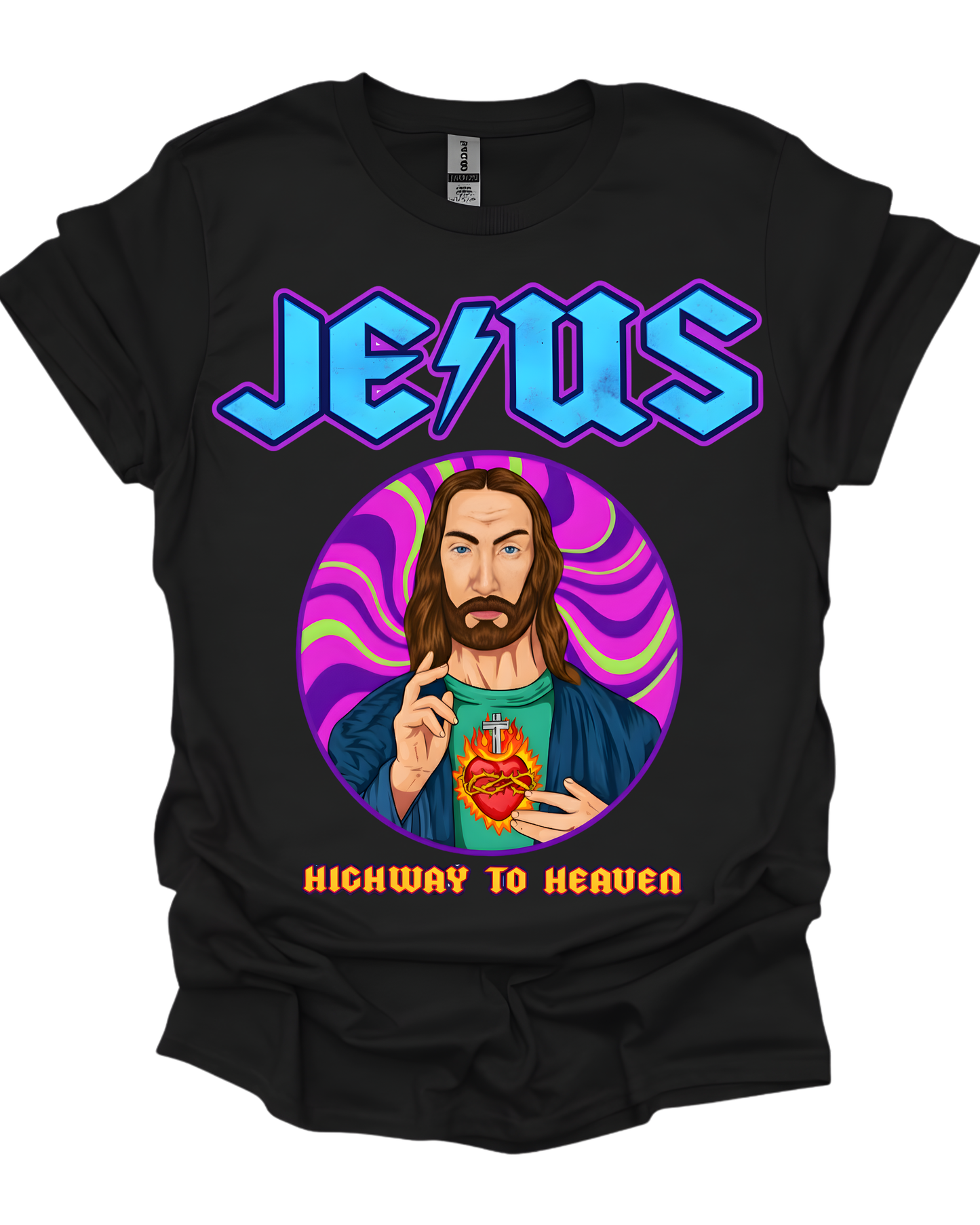 Jesus Christian Metal Graphic Unisex T-Shirt