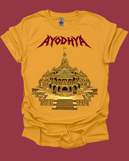 Ayodhya Ram Janmabhoomi Unisex T-shirt.