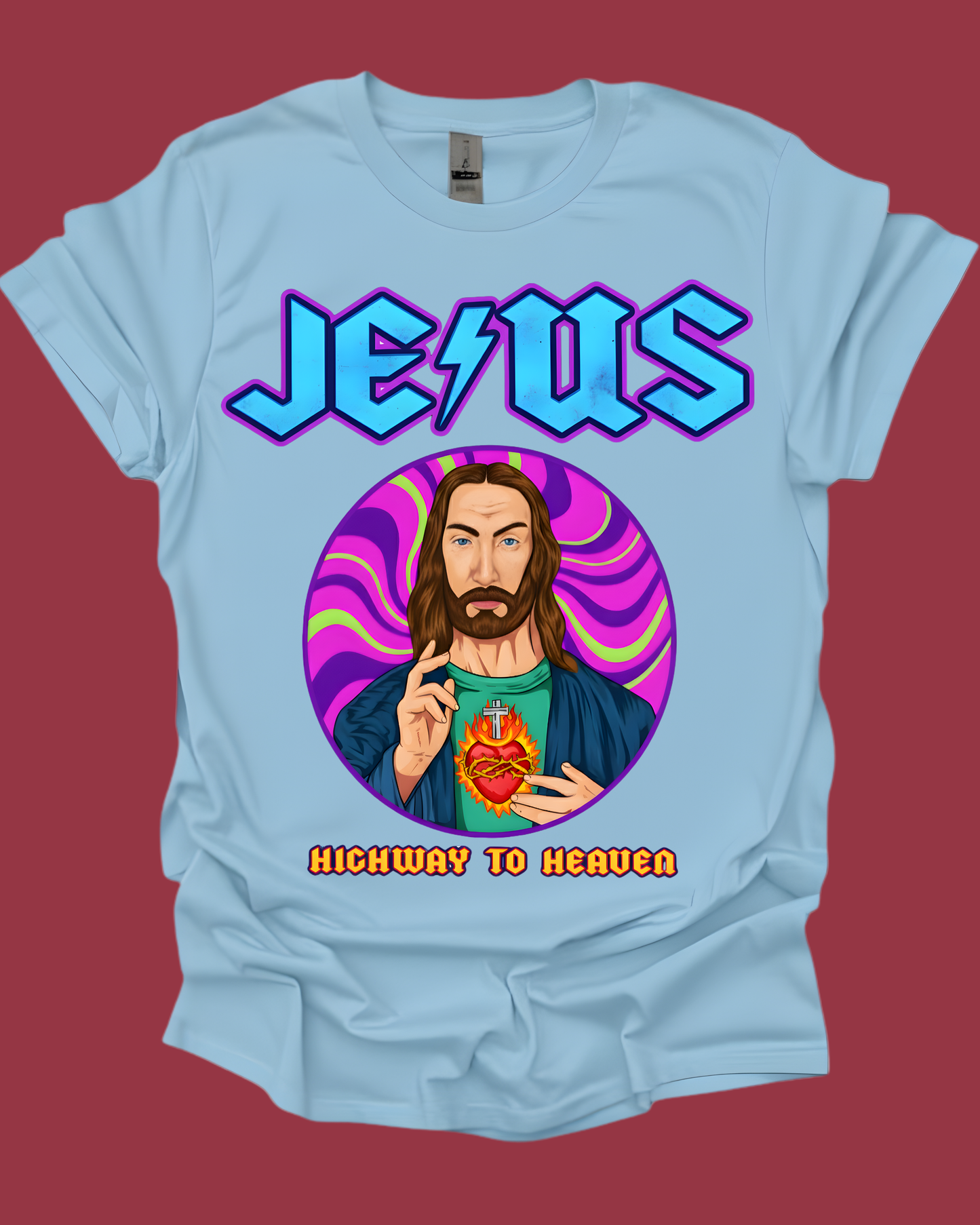 Jesus Christian Metal Graphic Unisex T-Shirt