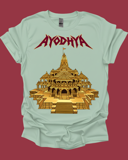 Ayodhya Ram Janmabhoomi Unisex T-shirt.