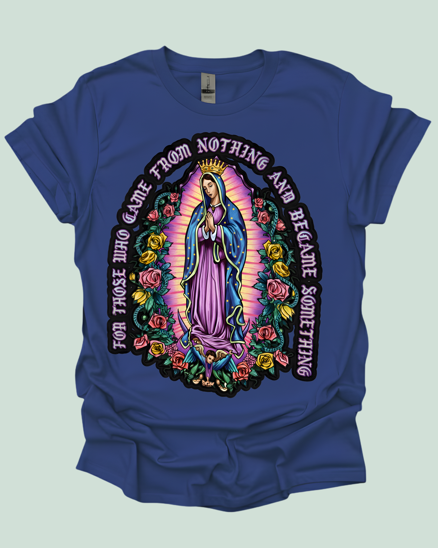 Virgin Mary| Unisex Classic Crew T-Shirt.