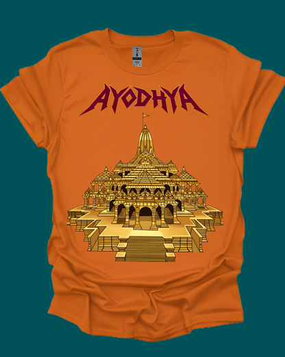 Ayodhya Ram Janmabhoomi Unisex T-shirt.