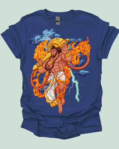 Lord Hanuman Mighty Warrior Unisex Tee