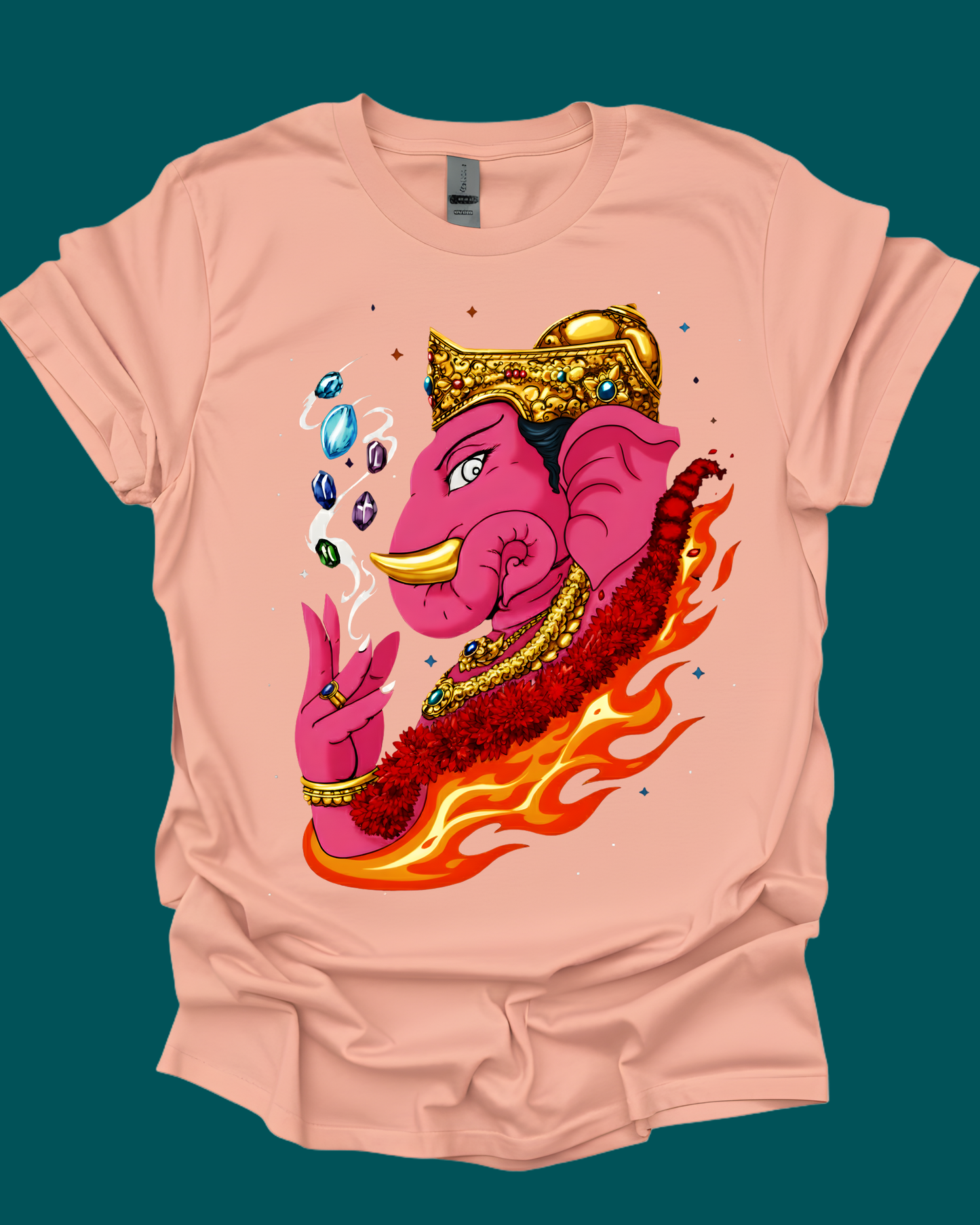 Ganapati Prosperity Abhaya Mudra Unisex T-Shirt