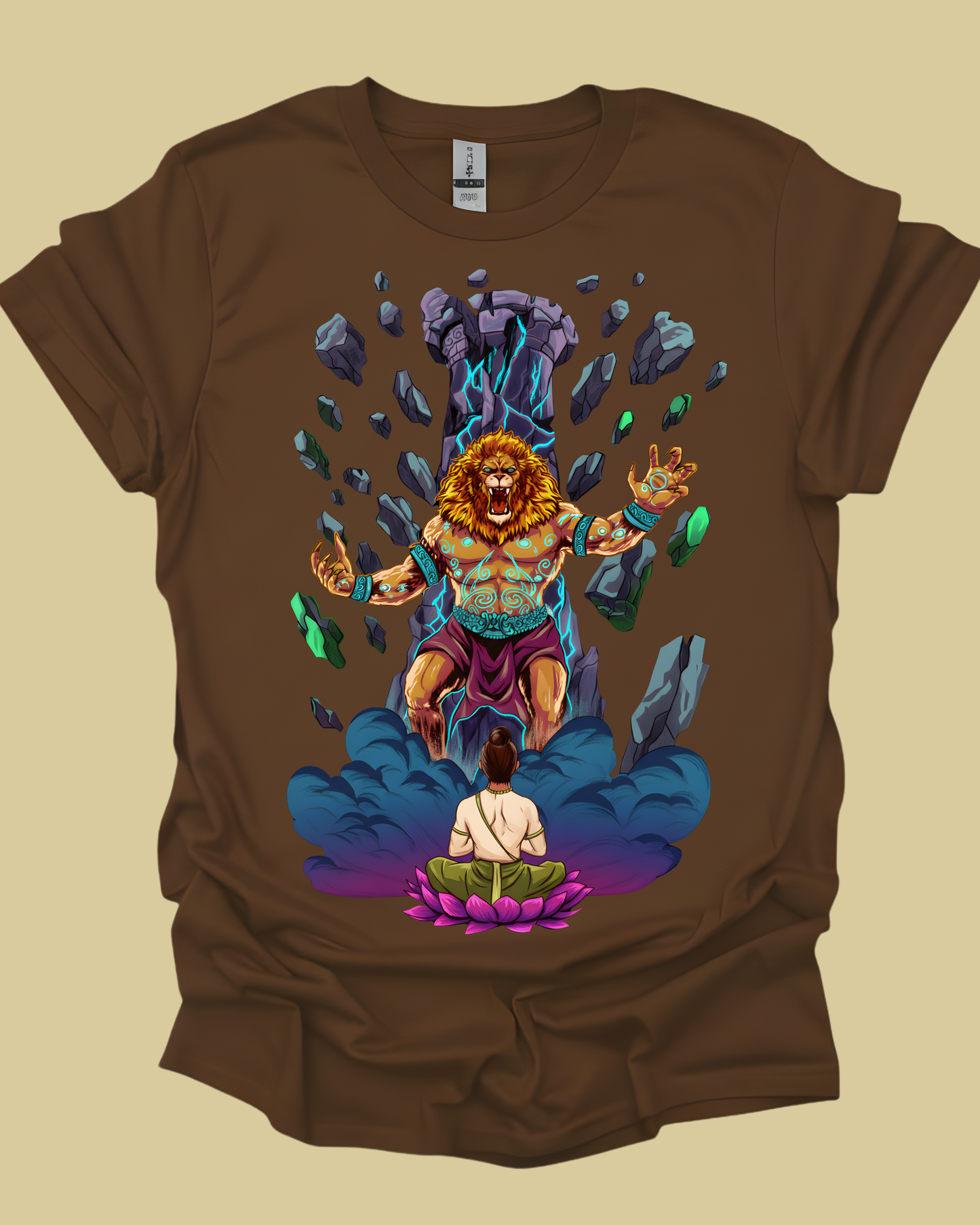 Lord Narasimha Vishnu Protector Graphic Unisex Tee