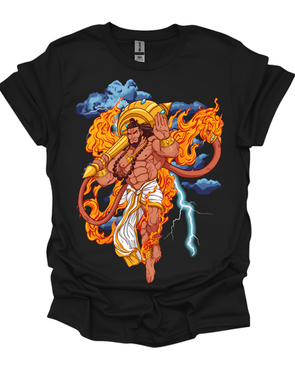 Lord Hanuman Mighty Warrior Unisex Tee