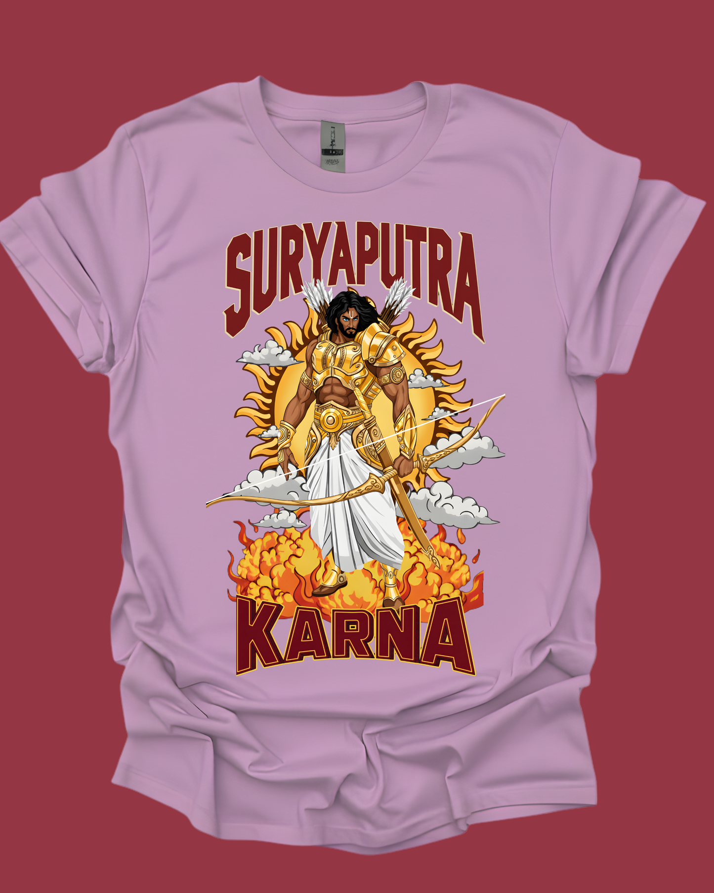 Suryaputra Karna Mahabharata Warrior unisex T-Shirt