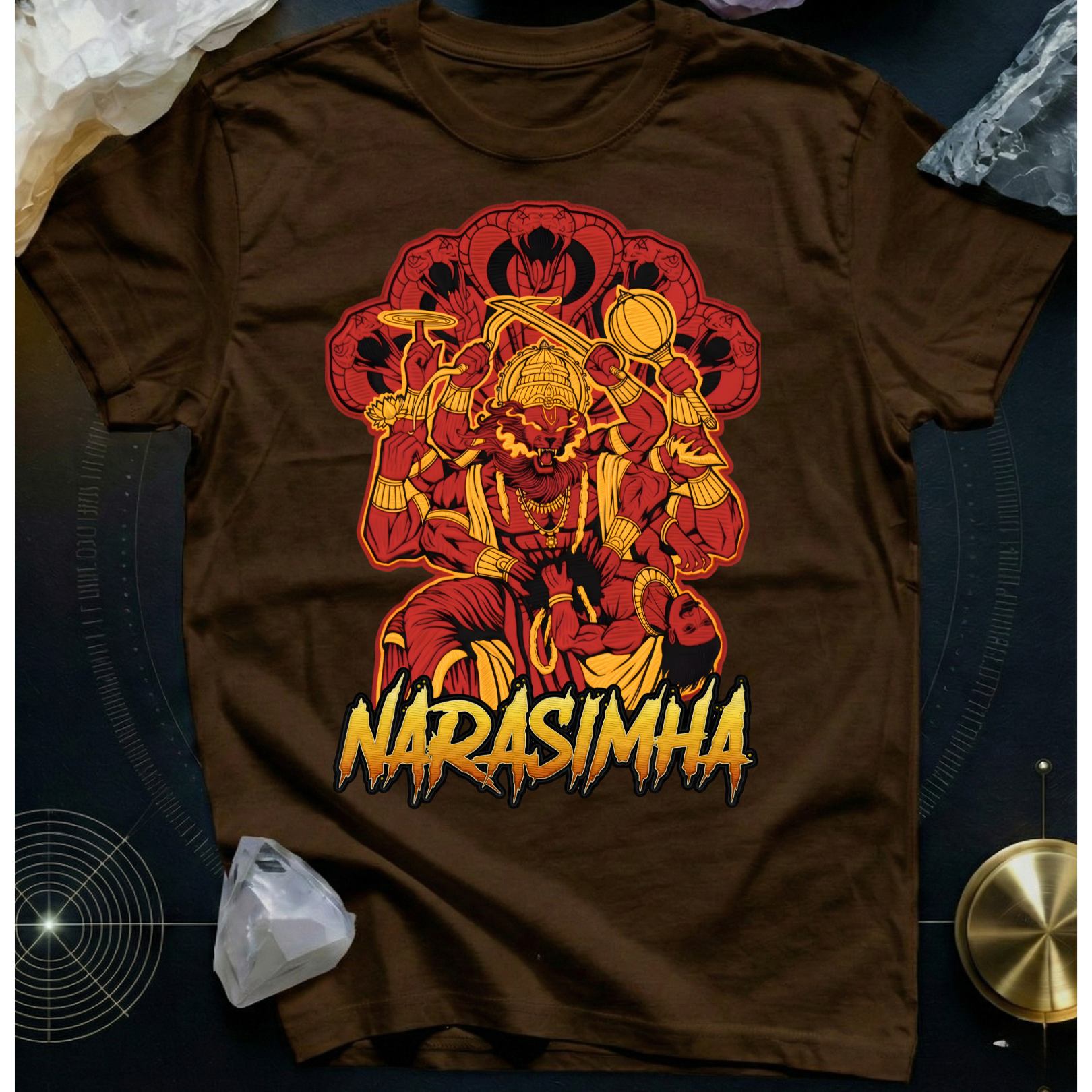 Lord Narasimha Premium Unisex T-Shirt