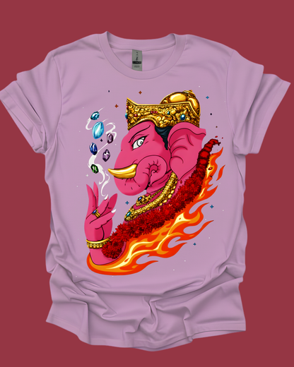 Ganapati Prosperity Abhaya Mudra Unisex T-Shirt