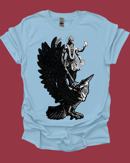 Garuda Vahana  Vishnu Cosmic Protector Unisex Tee.