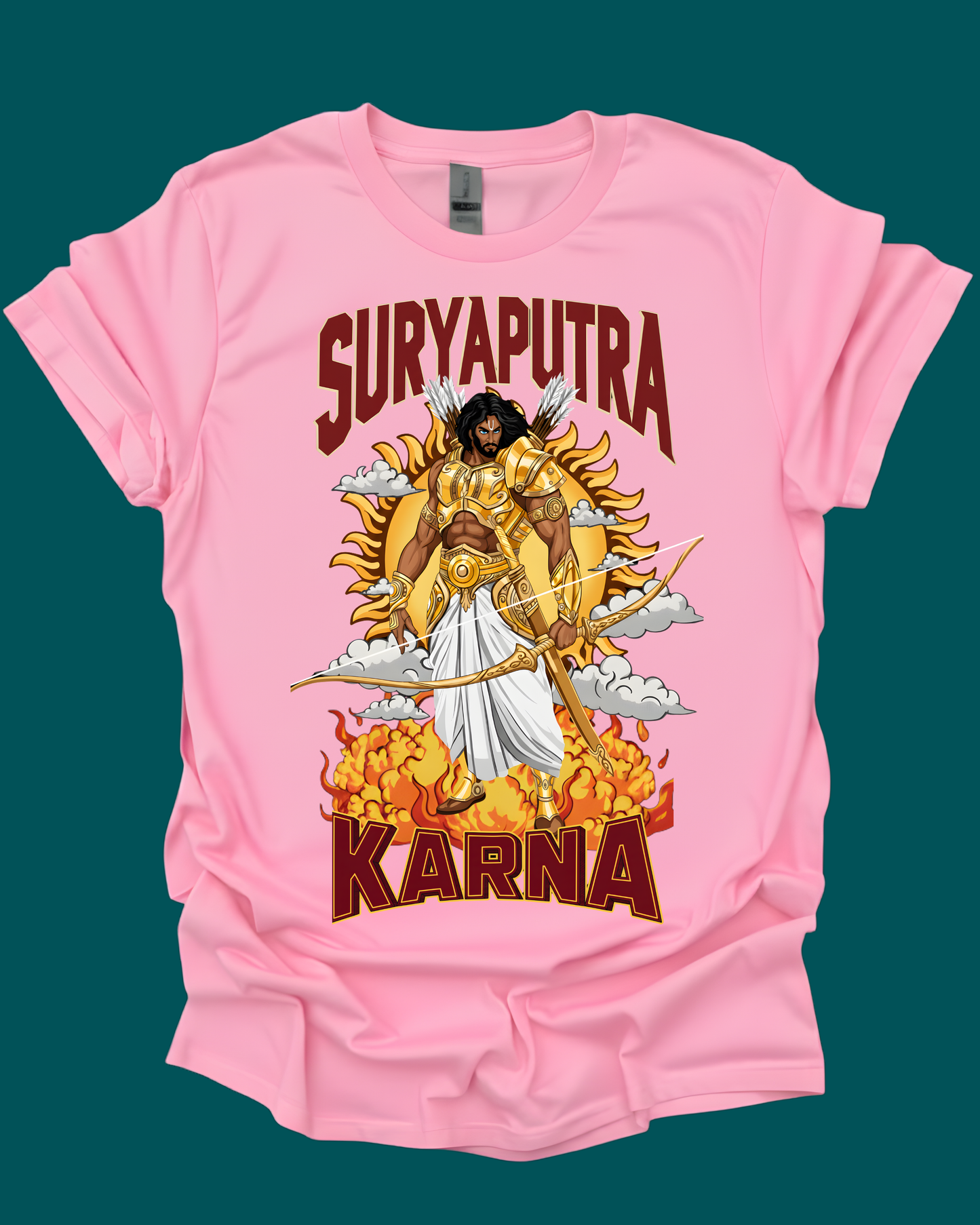 Suryaputra Karna Mahabharata Warrior unisex T-Shirt
