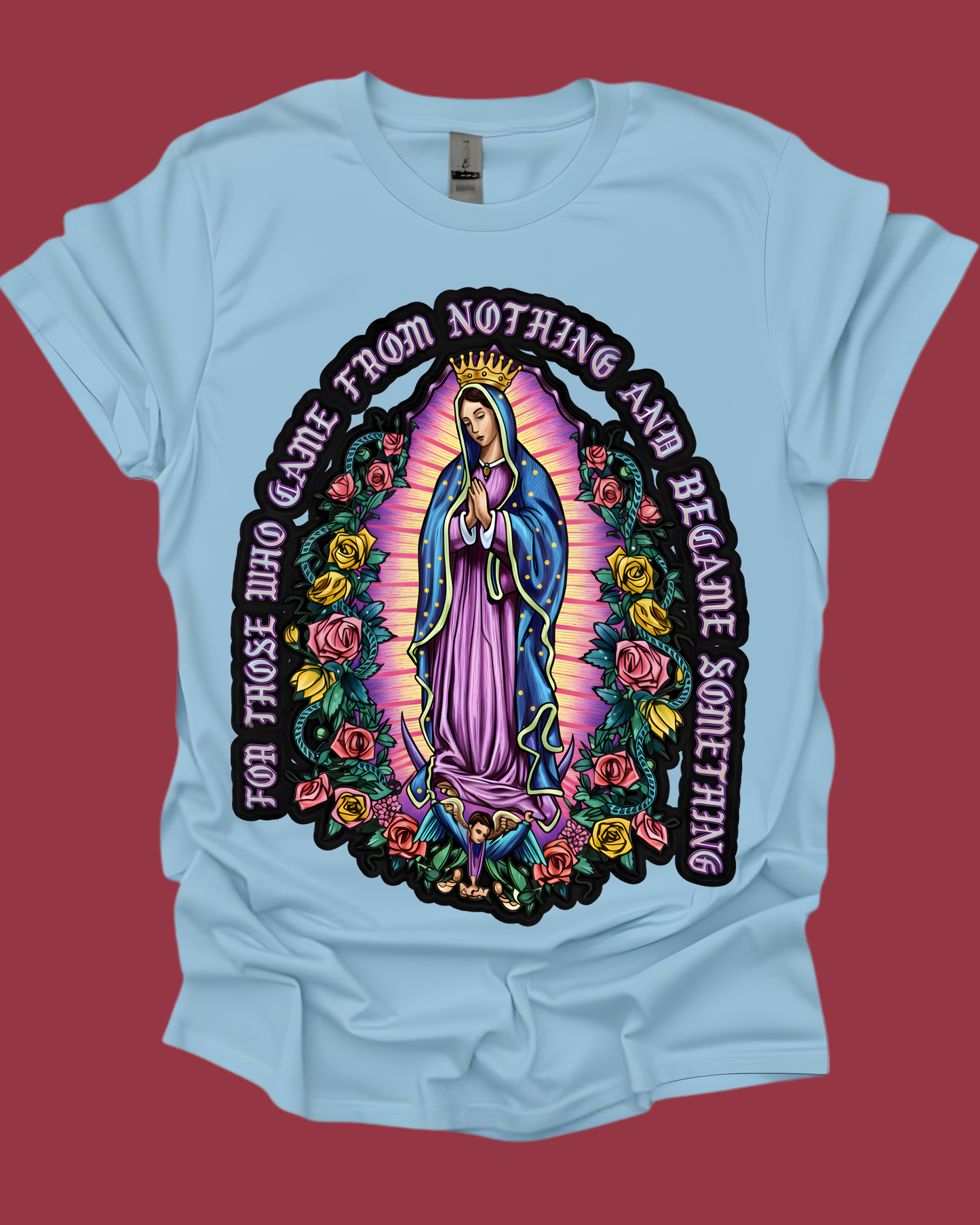 Virgin Mary| Unisex Classic Crew T-Shirt.