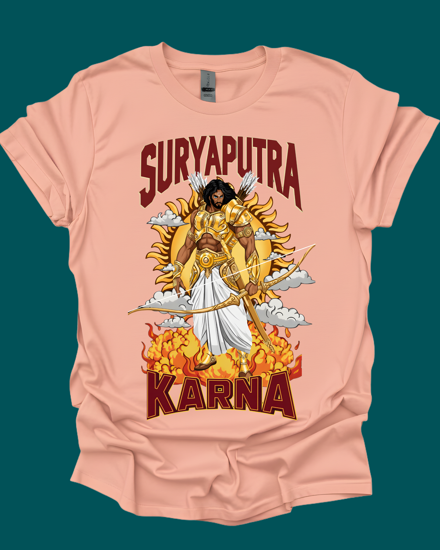 Suryaputra Karna Mahabharata Warrior unisex T-Shirt