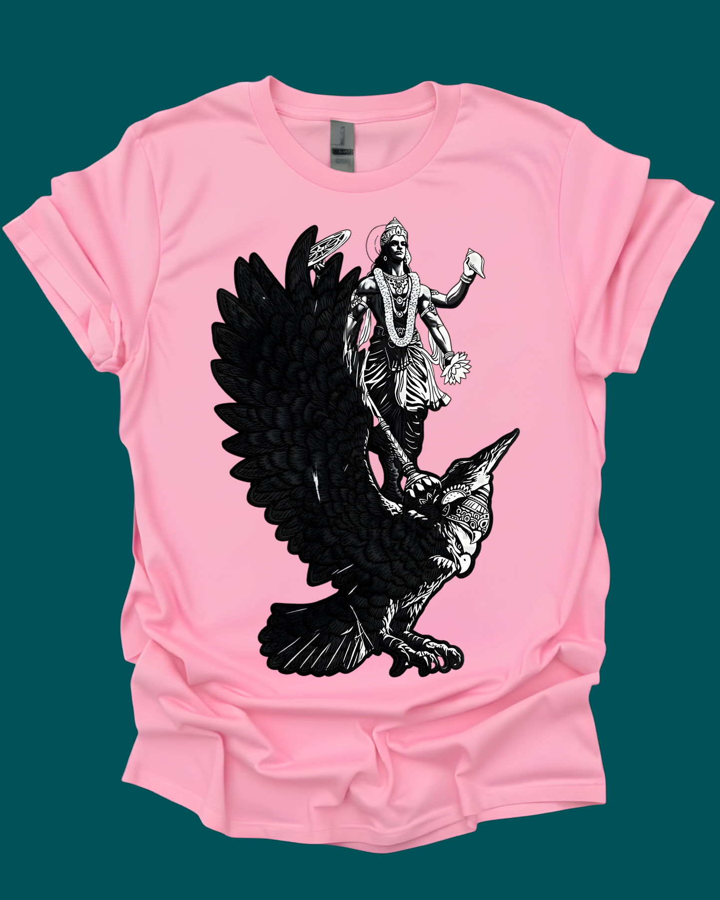 Garuda Vahana  Vishnu Cosmic Protector Unisex Tee.