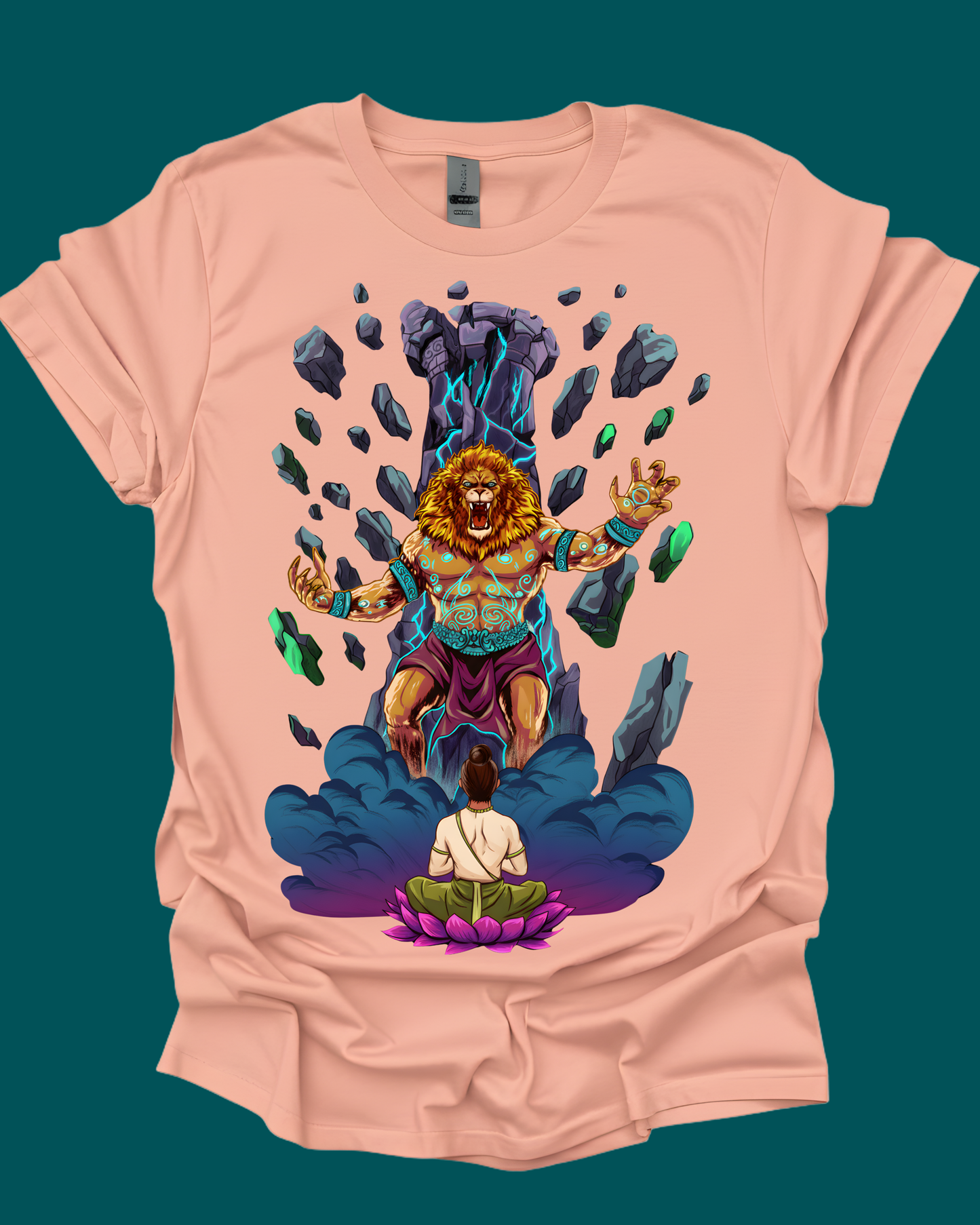 Lord Narasimha Vishnu Protector Graphic Unisex Tee