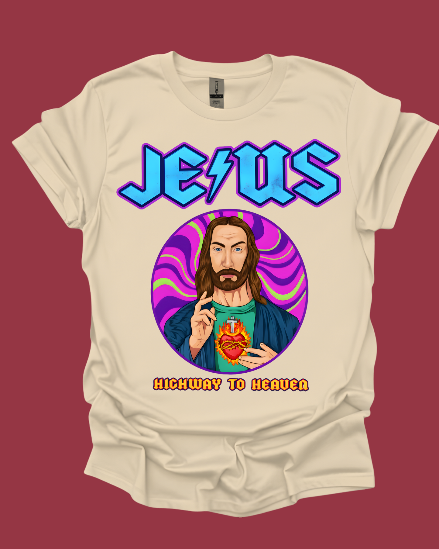 Jesus Christian Metal Graphic Unisex T-Shirt