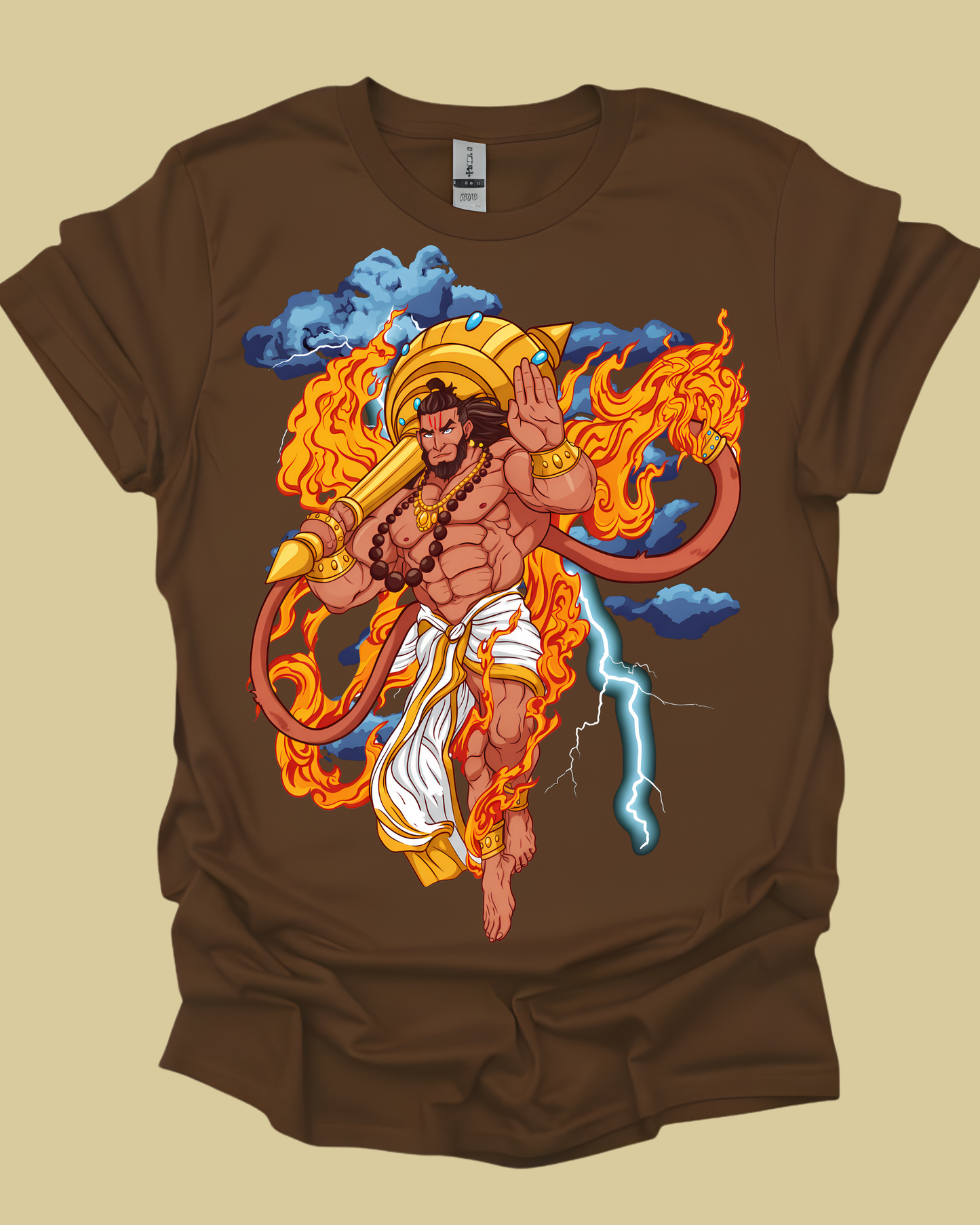 Lord Hanuman Mighty Warrior Unisex Tee