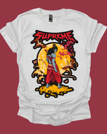 Lord Rama Fusion Japanese Style Streetwear unisex T-shirt.