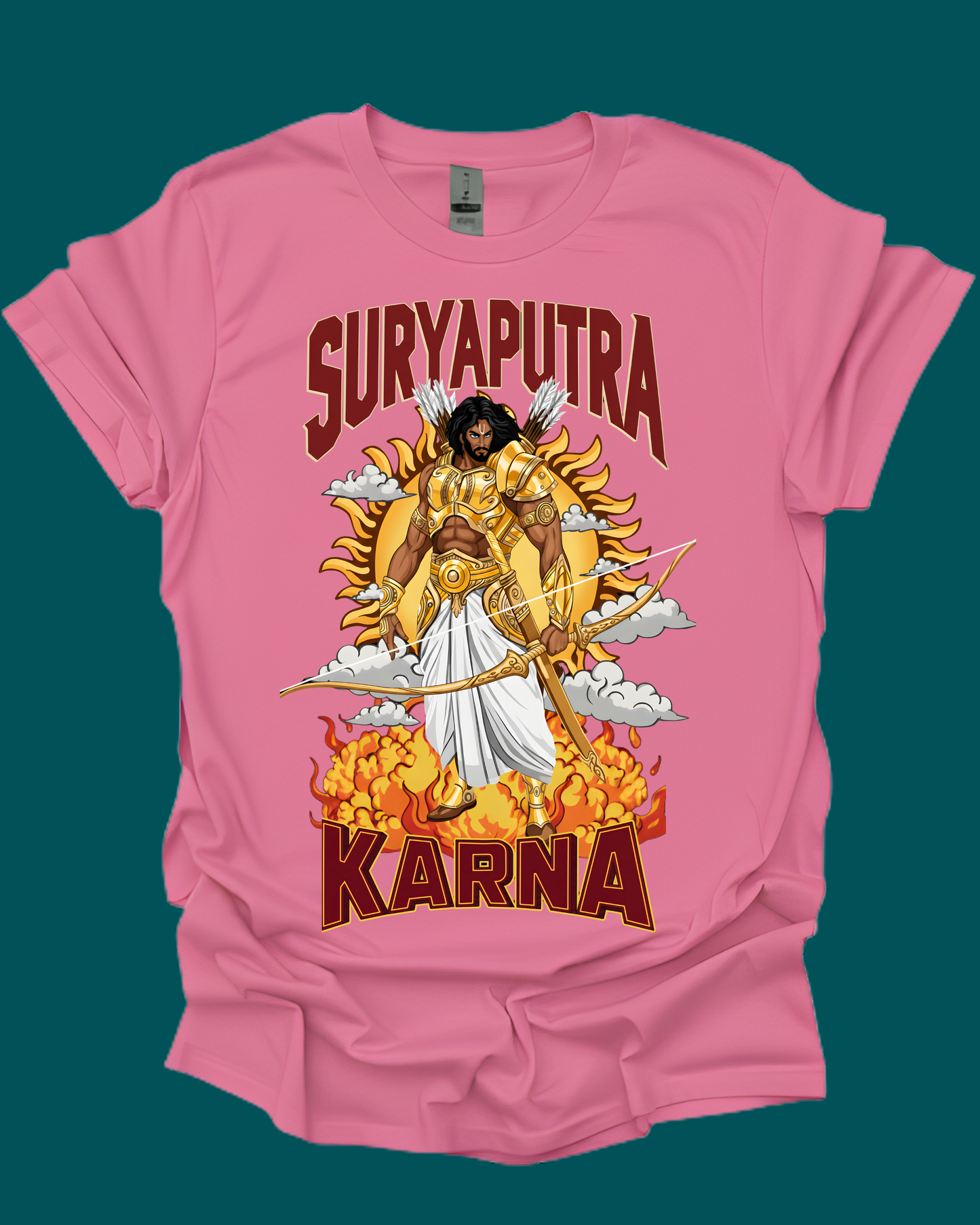 Suryaputra Karna Mahabharata Warrior unisex T-Shirt