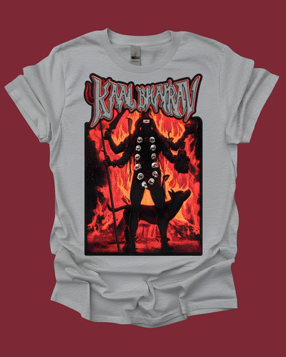 Kaal Bhairav Hindu Metal Graphic Unisex T-Shirt