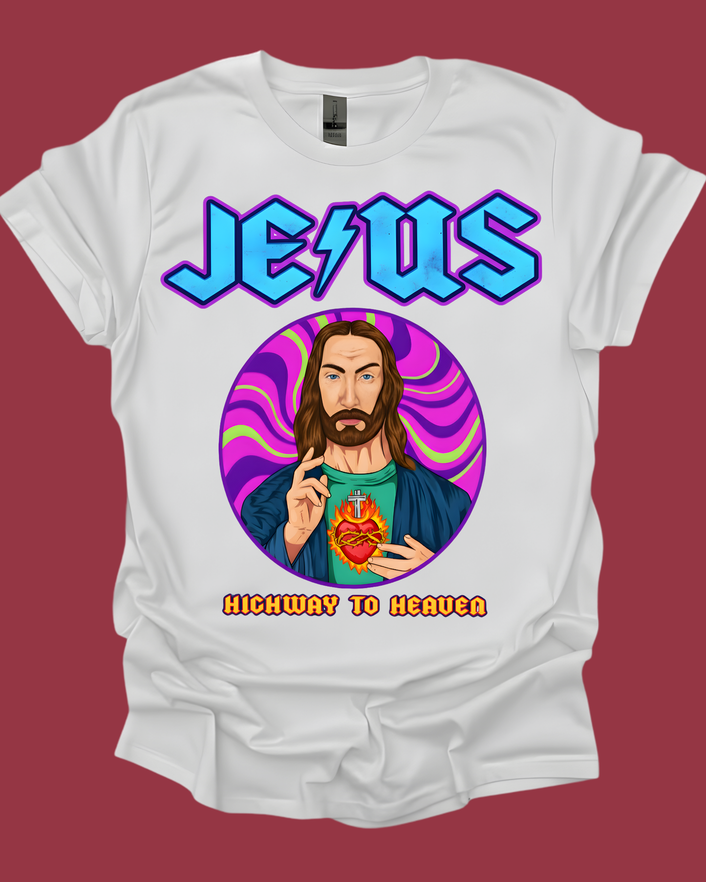 Jesus Christian Metal Graphic Unisex T-Shirt